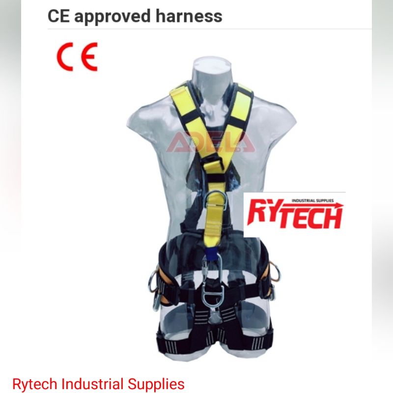 Adela HKW4503 Fall Protection Full Body Safety Harness Rescue Fall