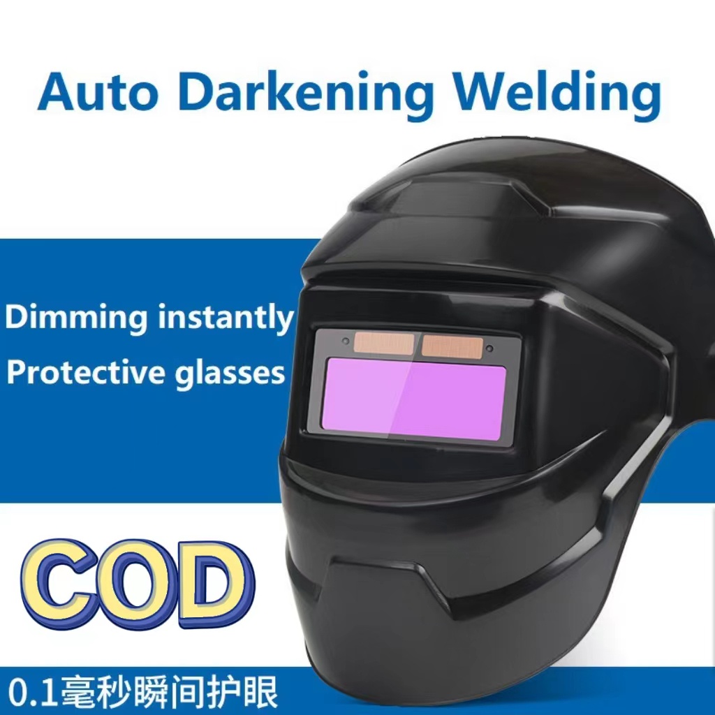 COD Welding Mask Solar Powered Auto Darkening Welding Glasses Welding