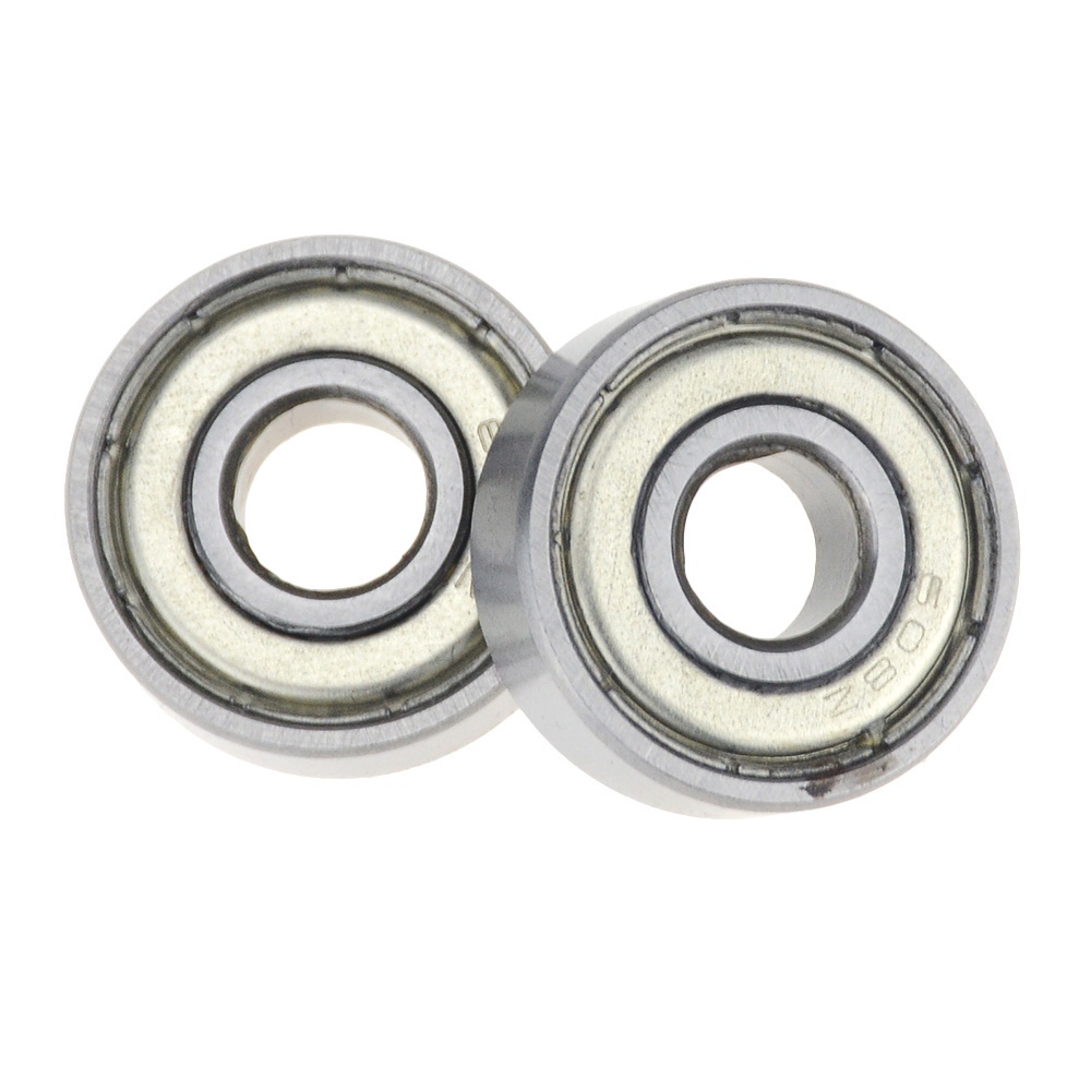 sourcing map Spurführungslager Rillenkugellager S628ZZ Edelstahl 8x24x8mm Doppel Abgeschirmte 628Z Kugellager Ersatzteile