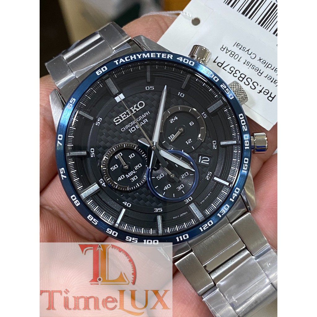 Seiko Chrono Sports SSB357P1 Automatic 100m Shopee Philippines