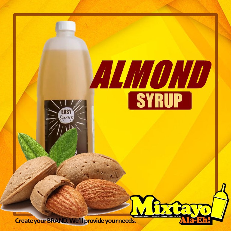 Almond Syrup (Easy Brand for Milktea, Coffee, Frappe and other drinks