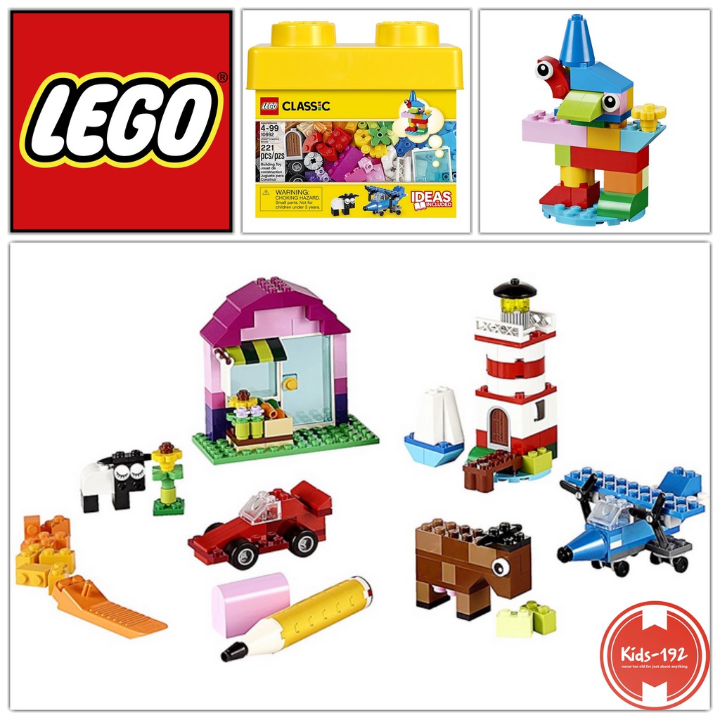 LEGO Classic Small Creative Brick Box Learning Toy 10692 Shopee Philippines