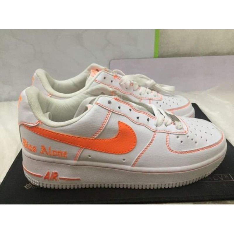 Air force outlet 1 orange check