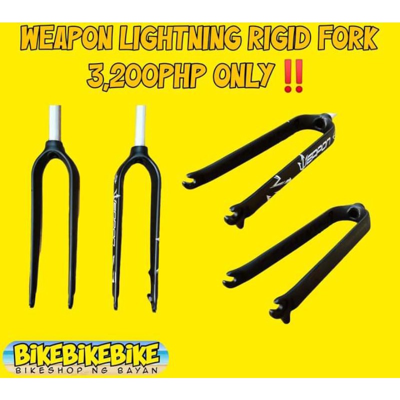 weapon lightning 9 rigid fork