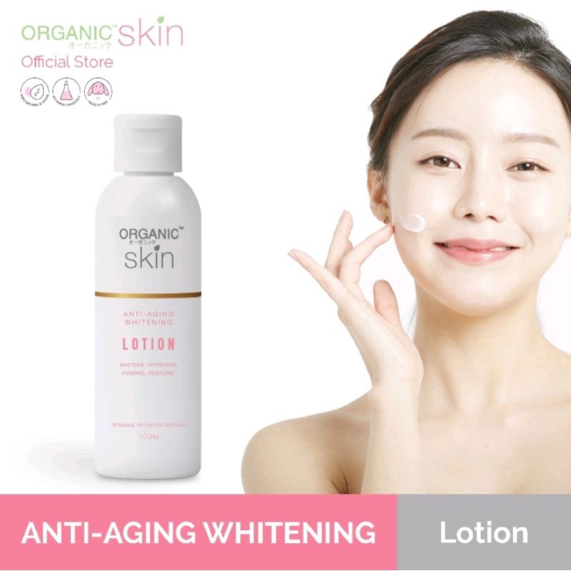 ORGANIC SKIN JAPAN Anti Aging Whitening Body Lotion with SPF 30