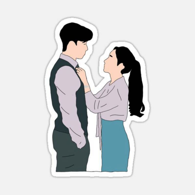 What's Wrong With Secretary Kim Stickers Aura Kdrama Sticker Park Seo ...