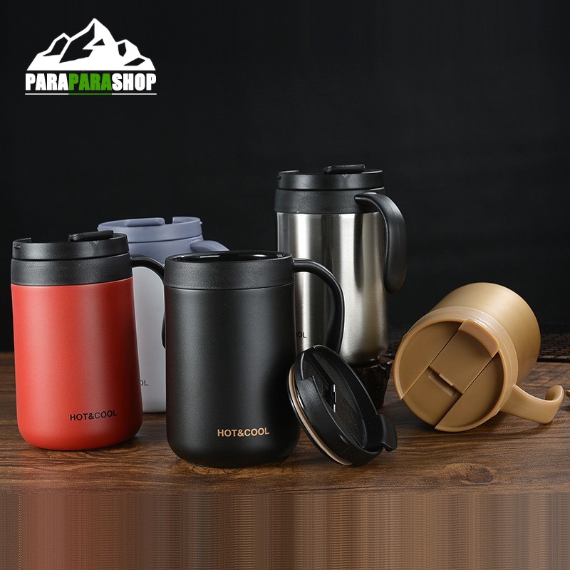 Hot and online cold water thermos