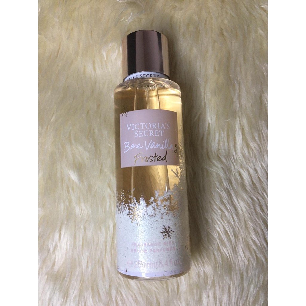 Victoria Secret bare vanilla frosted fragrance mist 8.4fl oz/250ml