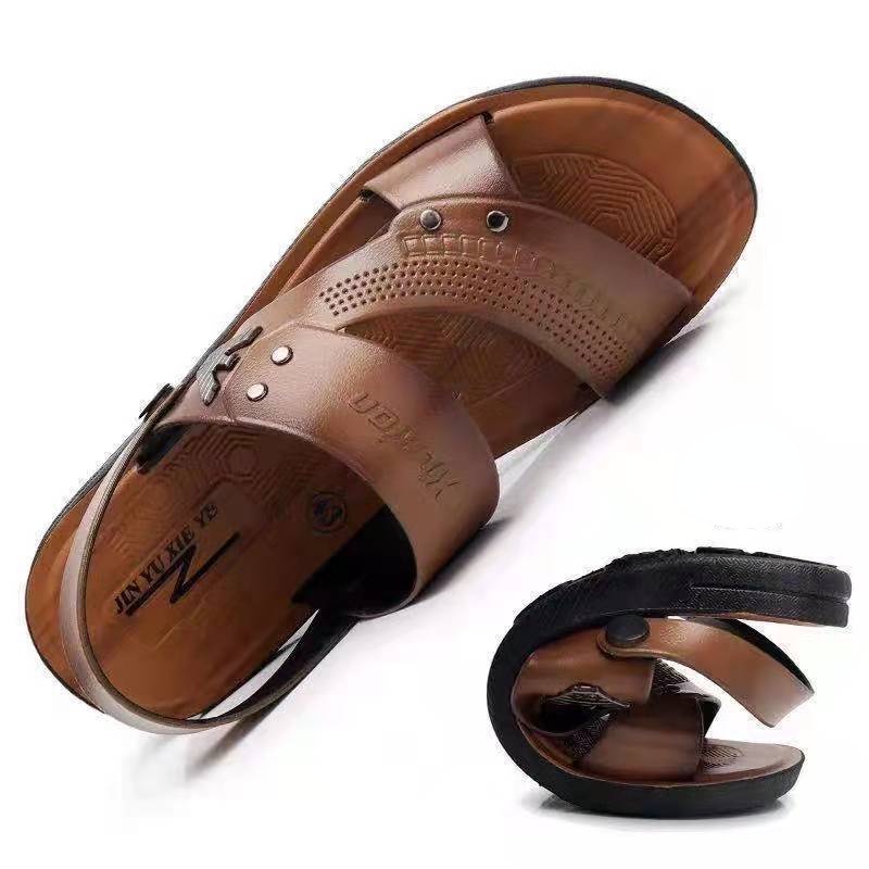 New Sandals for Men Fashion Korean Trend Beach Shoes Summer Soft Sole ...