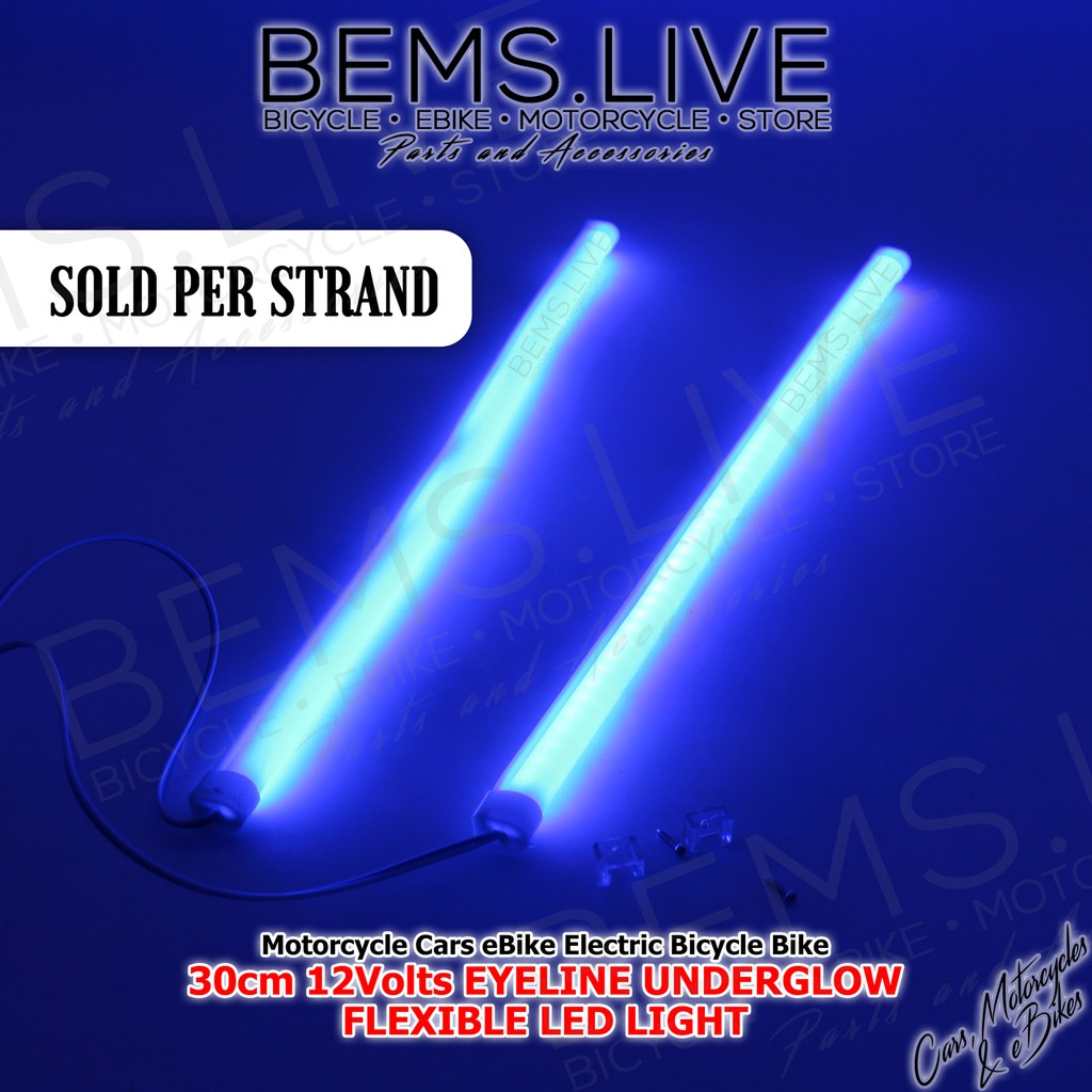 BEMS 30cm 12Volts Eyeline Underglow Light for Motorcycles Cars and ...
