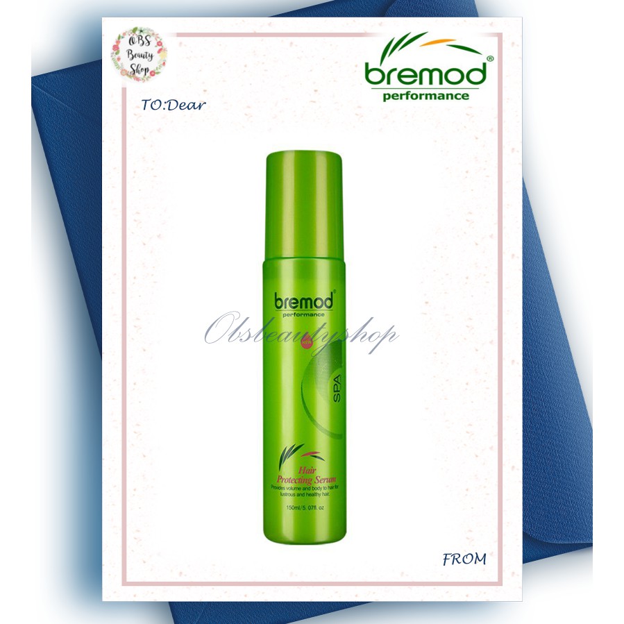 Bremod Hair Protecting Serum 150ml | Shopee Philippines