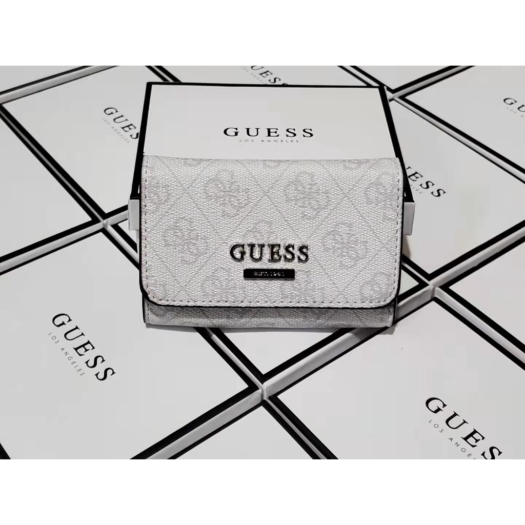 Guess Women's Short Zip Wallet With Box | Shopee Philippines