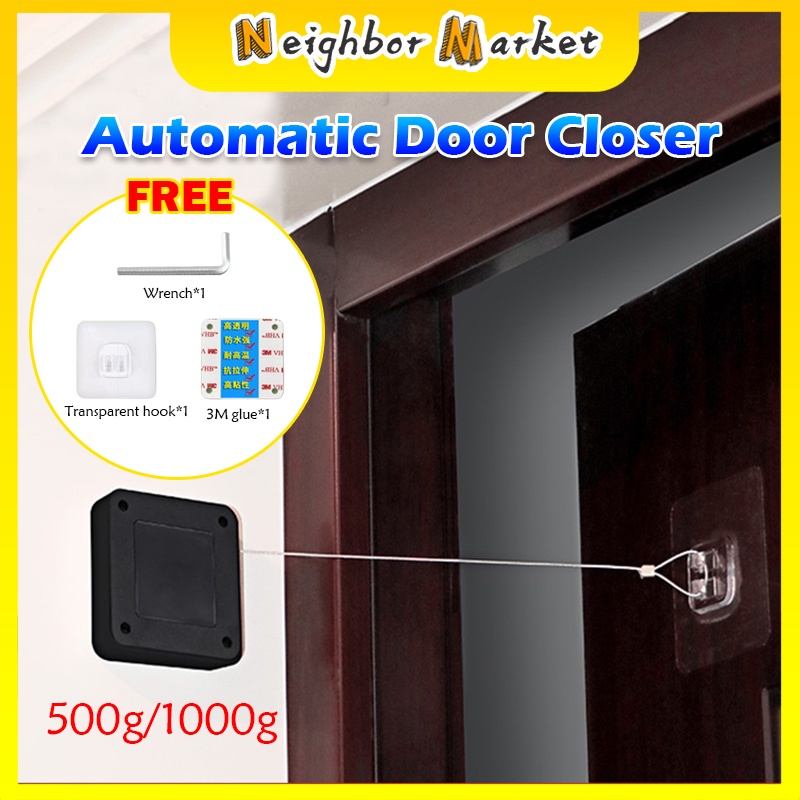 Automatic Door Closer PunchFree Soft Close Door Closers For Sliding