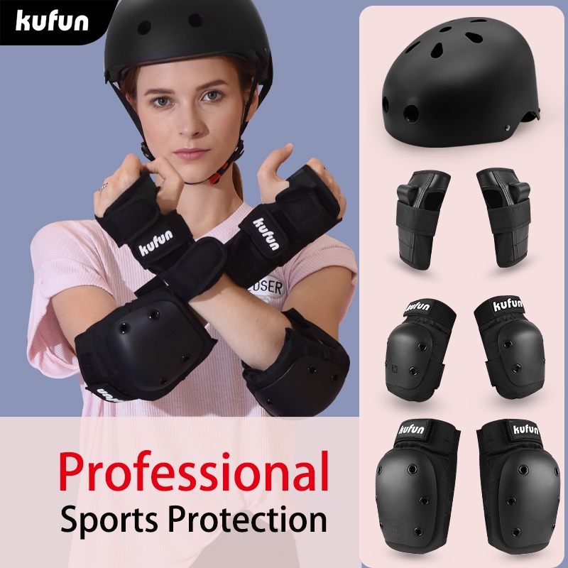 KUFUN Adult Children Knee Pads /Elbow Pads Protective Gears Set for  Skateboard Motorcycle Bike Kids Protective Gear Longboard Bicycle Ski  Roller