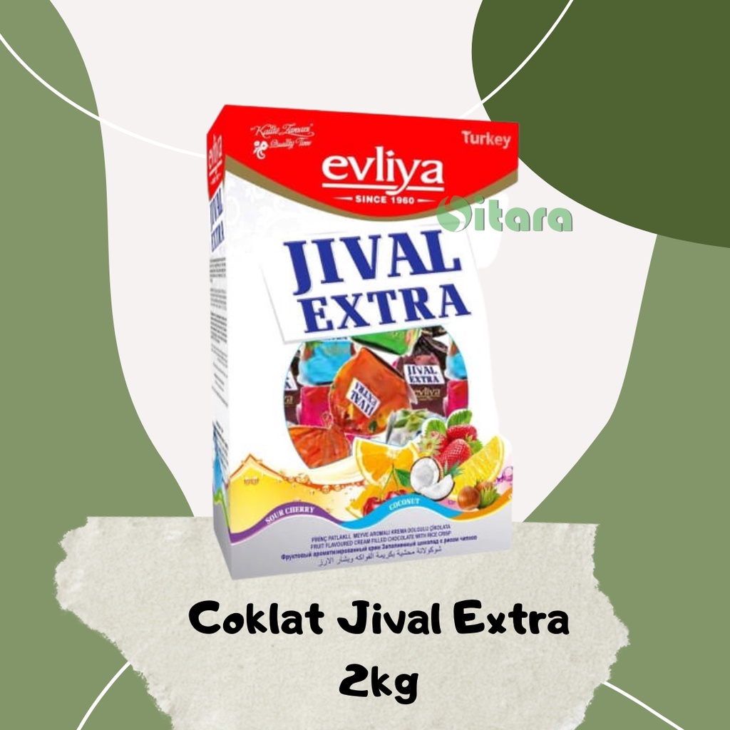 Evliya Jival Chocolate Extra 2kg Turkish Chocolate Jival Extra Evliya ...