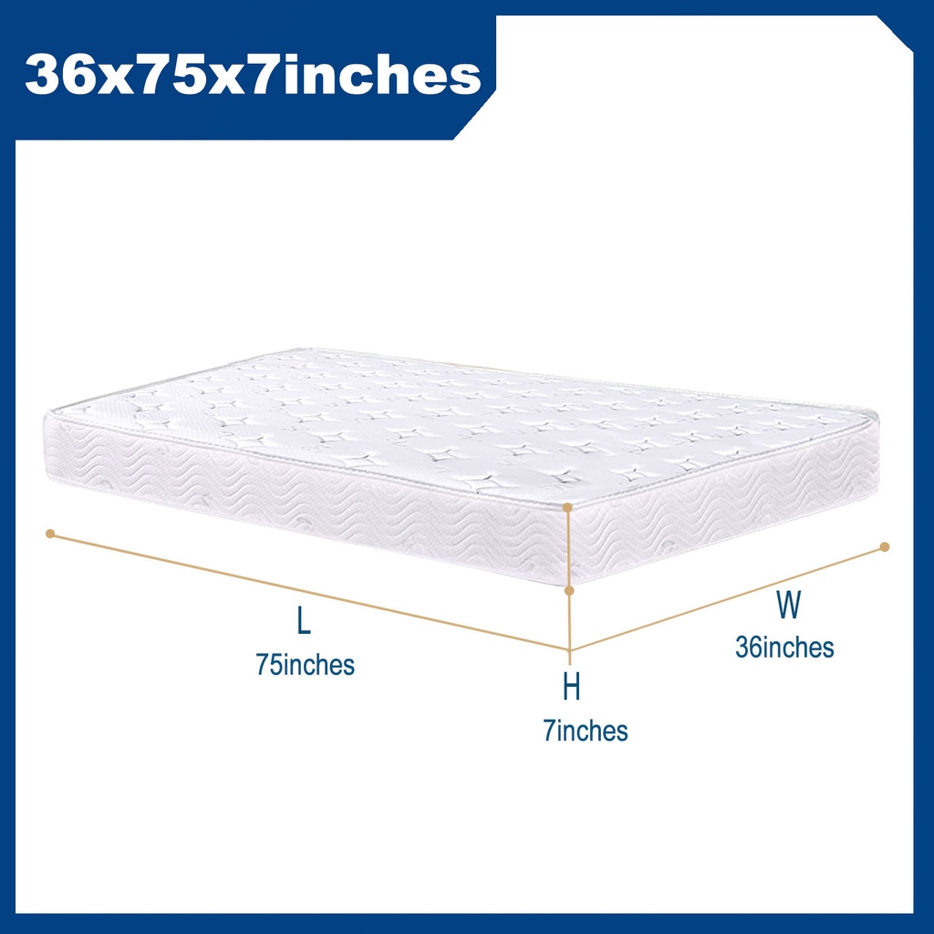 10Years Warranty SeaChoice Memory Foam Spring Mattress Medium Hardness ...