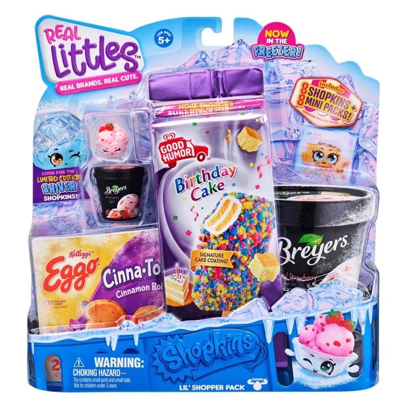 Shopkins Season 13 Real Littles Lil Shopper Pack Collector's 8-Pack ...