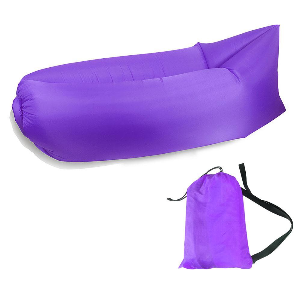 Lounger Inflatable Outdoor Sleeping Sofa Banana Sleeping Bag Portable