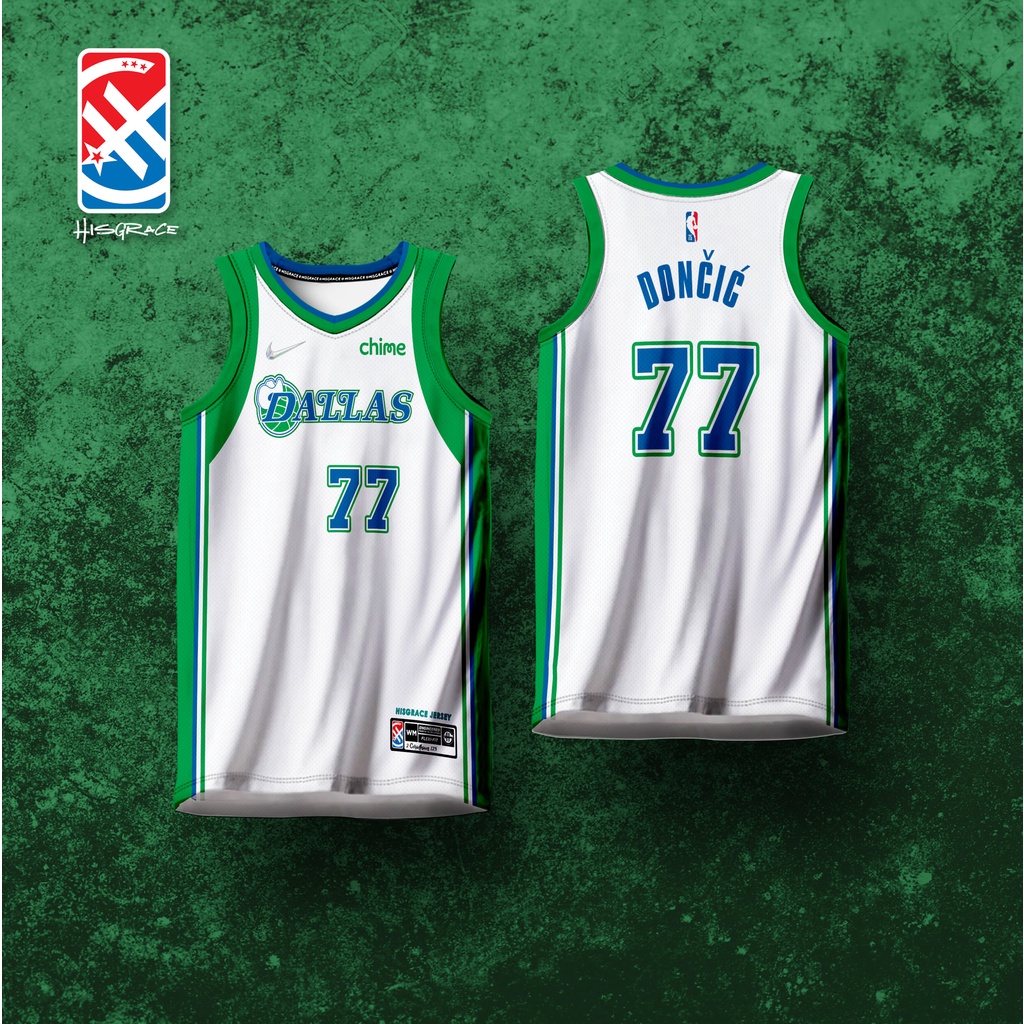 2022 DALLAS MAVERICKS DONCIC CITY EDITION HG JERSEY | Shopee Philippines