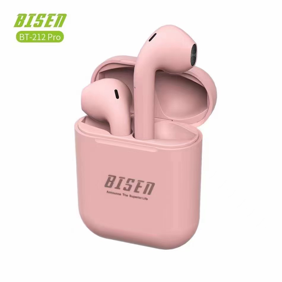 BISEN BT-212-PRO TWS Wireless Bluetooth 5.3 Earphone Stereo Audio Sound ...