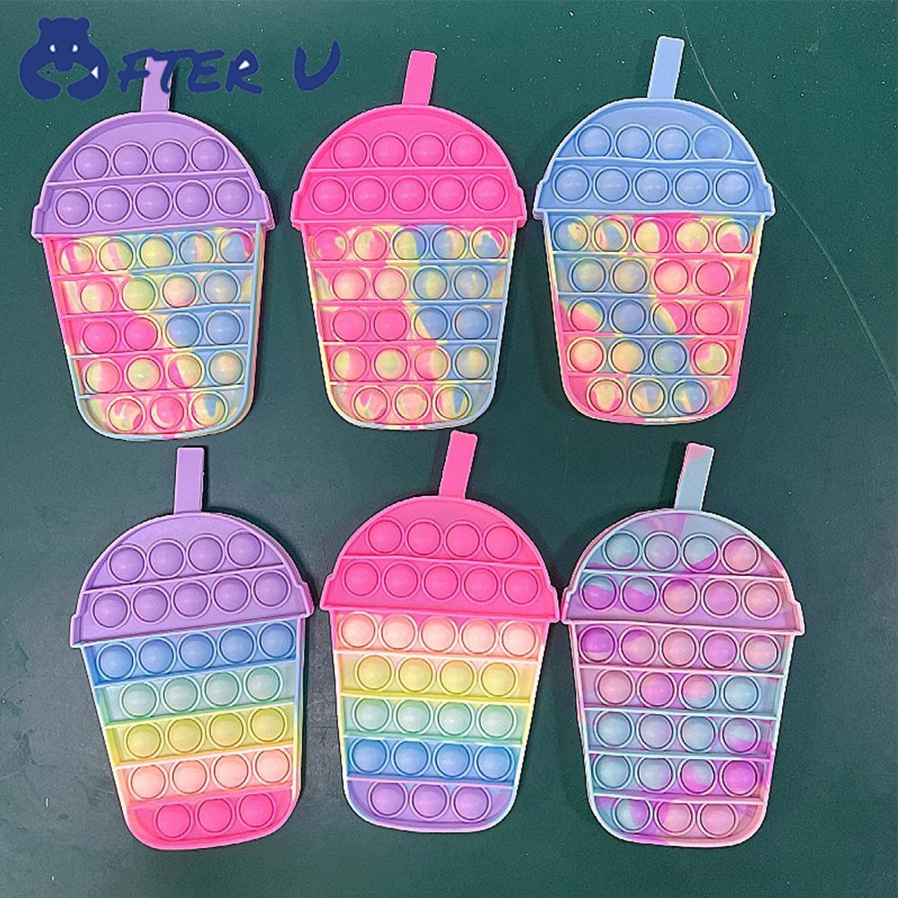 Push Bubble Fidget Toys Adult Stress Relief Sensory Toy Antistress ...