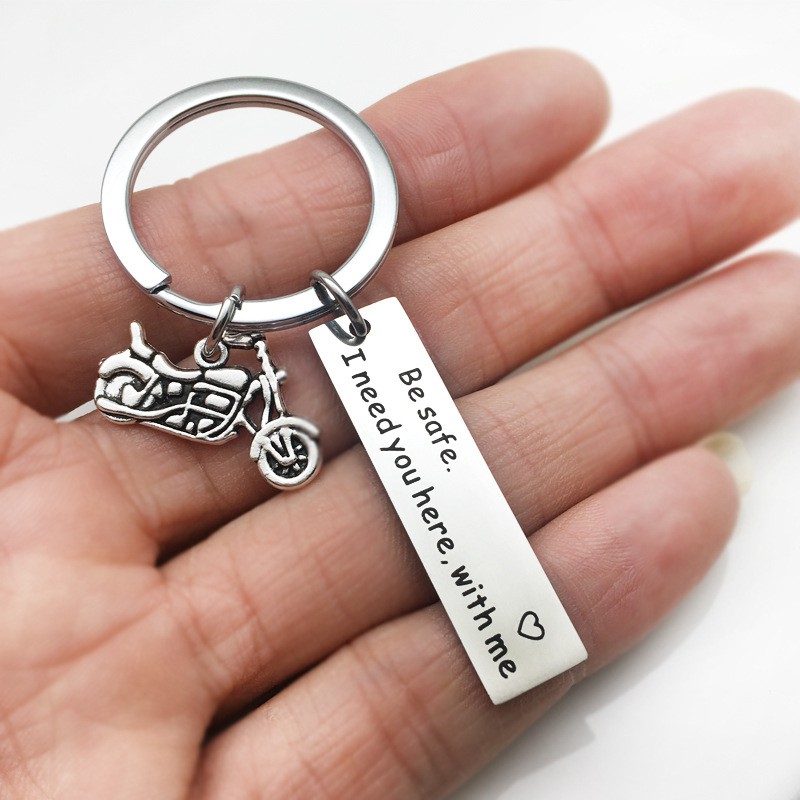 Drive Safe Key chain Gift Keyring stainless steel key chain Shopee Philippines