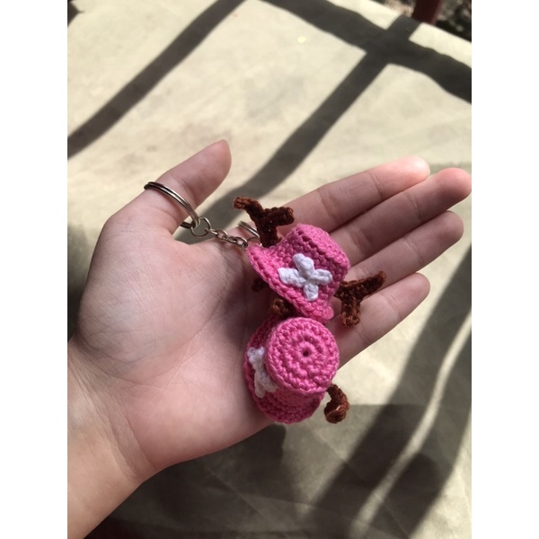 Chopper Hat Crochet Keychain Shopee Philippines
