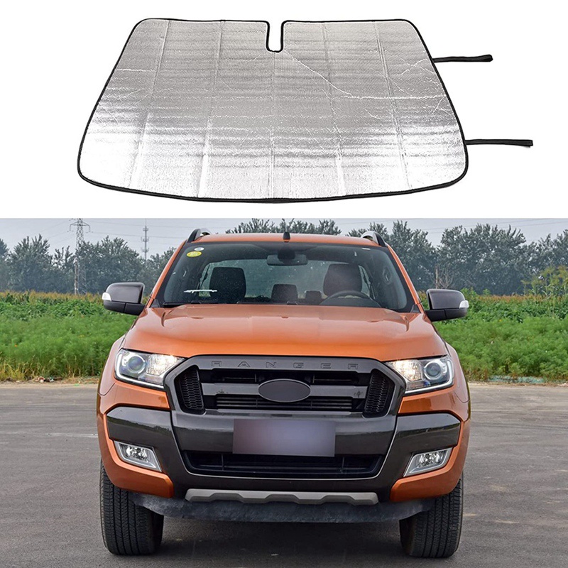 Windshield Sunshade for Ford Ranger 2015-2021 Aluminum Foil Car Front ...