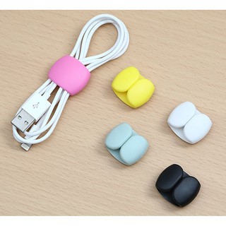 TYS Reusable Cable Clips Charger Cord Organizer Earphone Line