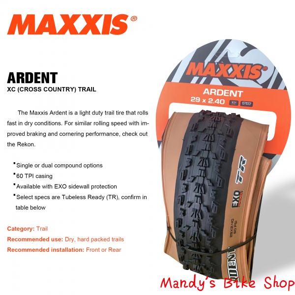 maxxis ardent 29er