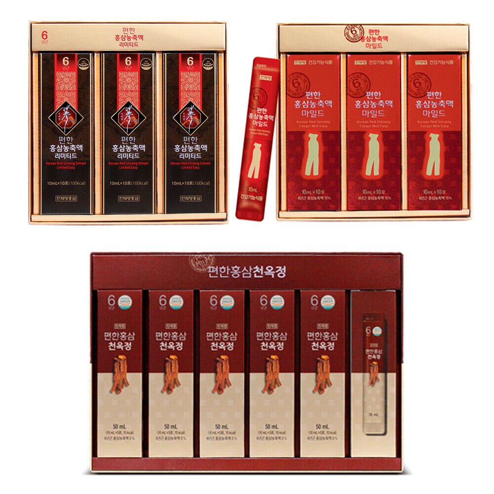 [cheonjemyeong] Korean 6 Year Old Red Ginseng Concentrate 10ml X 30 Sticks I 3 Types Shopee