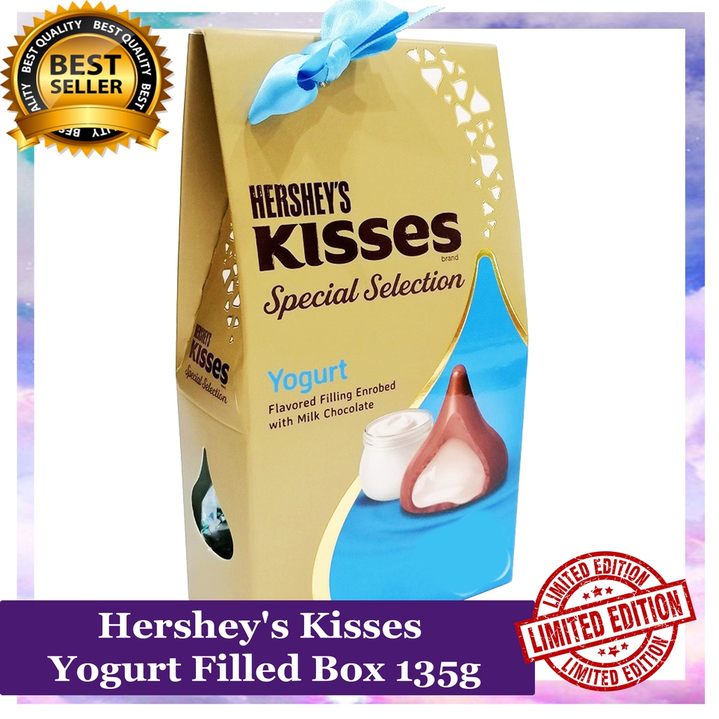 Hershey's Kisses Special Selection Yogurt flavor 135g box Shopee