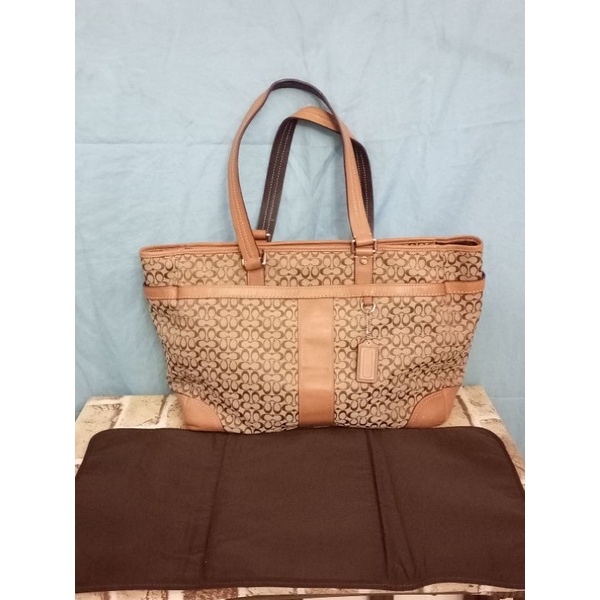 Coach diaper online tote