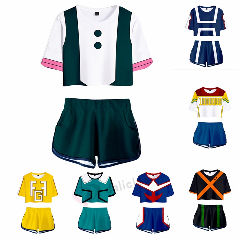 Anime Boku No Hero Academia My Hero Academia Cosplay Costume Ochaco Uraraka Todoroki Shoto 1766