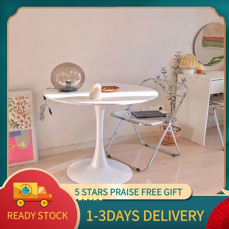 Nordic Coffee table Dining table Simple leisure table Tulip table Round