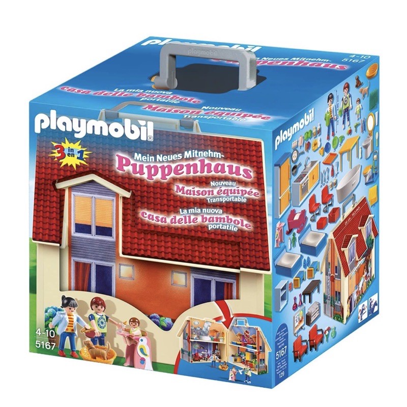 PLAYMOBIL Take Along Modern Doll House  Playmobil, Modern dollhouse, Doll  house