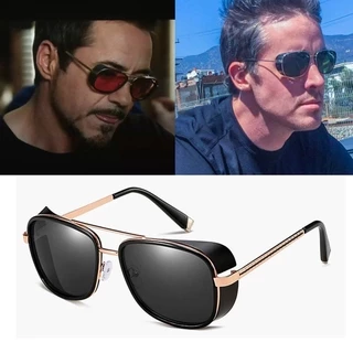 High Quality Iron Man Tony Stark Fishing Sunglasses Square Outdoor