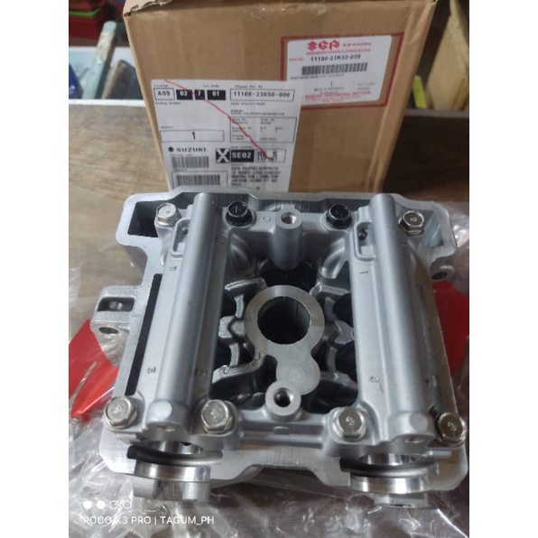 SGP CYLINDER HEAD RAIDER 150 FI GENUINE(SGP). Shopee Philippines