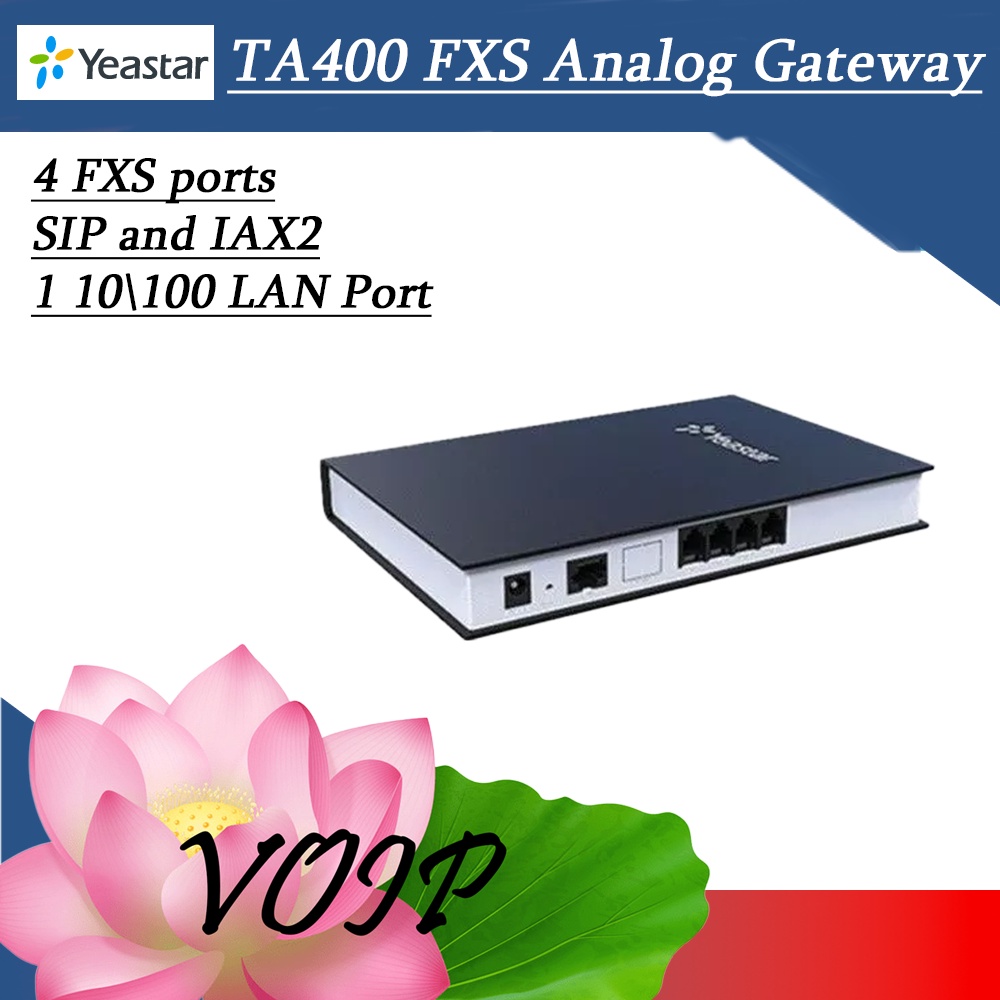 Yeastar TA400 4 FXS Analog Gateway (VAT INC PRICE) | Shopee Philippines