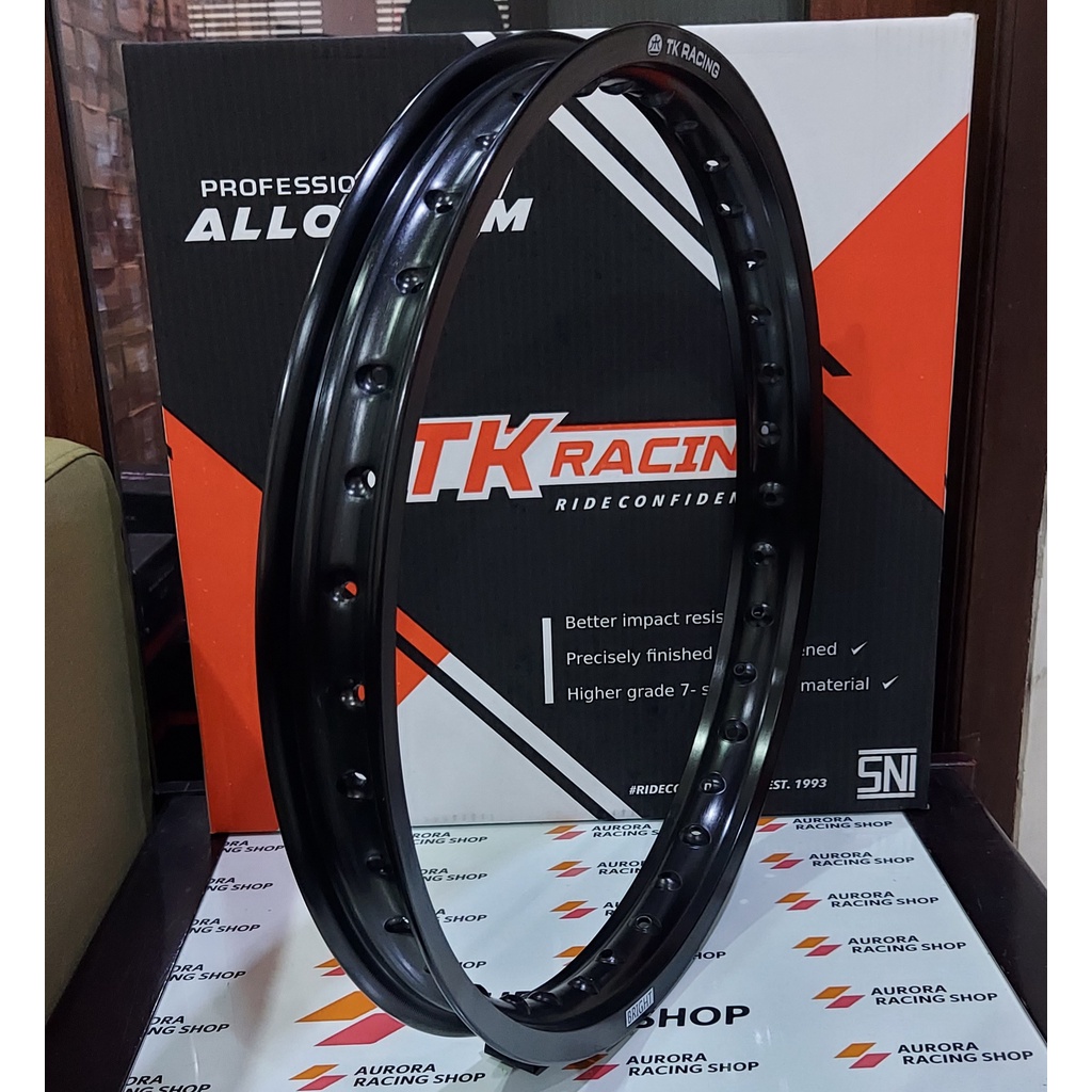 TK Bright 18 x 160 Hole 36 Rims Black | Shopee Philippines