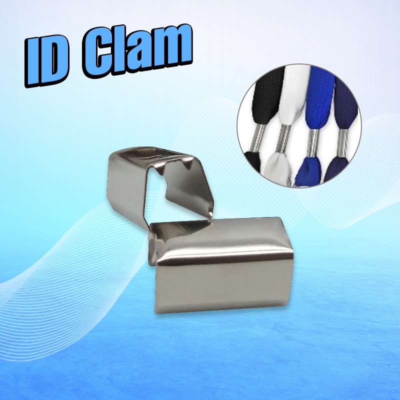 Id Clam For Lanyard Lace Making Accessories 100 Pcs Shopee Philippines