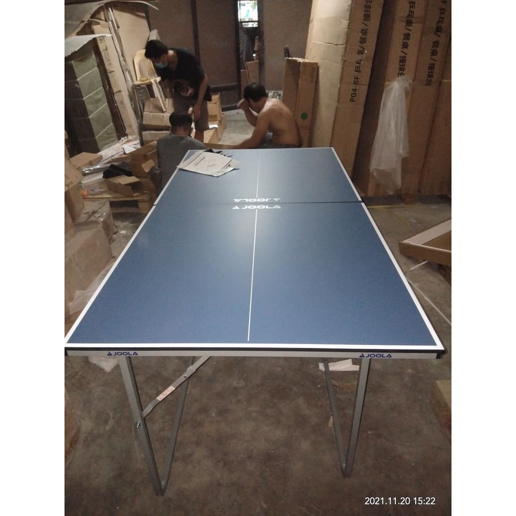 Joola Table Tennis Table Midsize Ping Pong Table 6ft x 3ft With