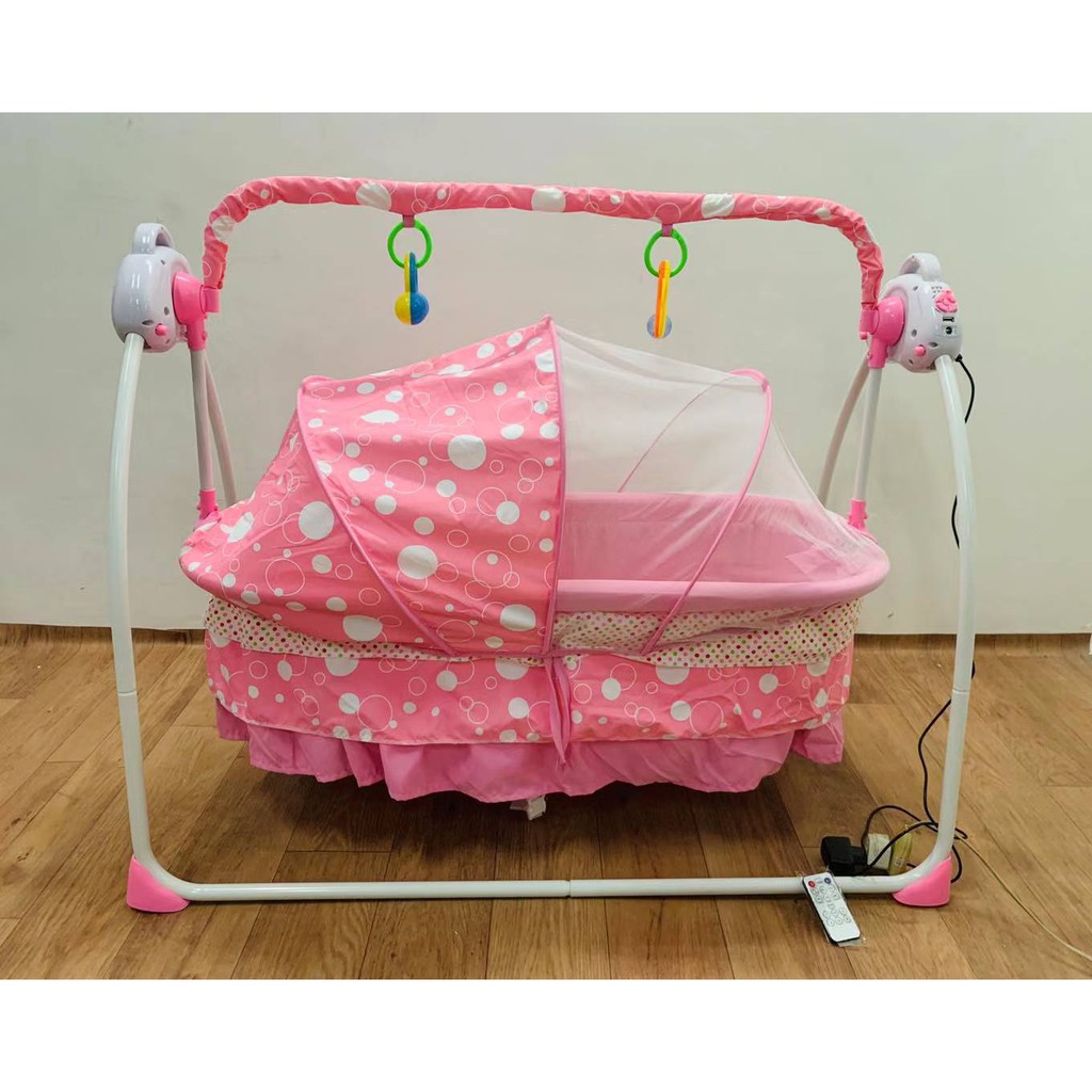 Baby Rocker Baby Rocking Bed With USB Port Md-203B | Shopee Philippines