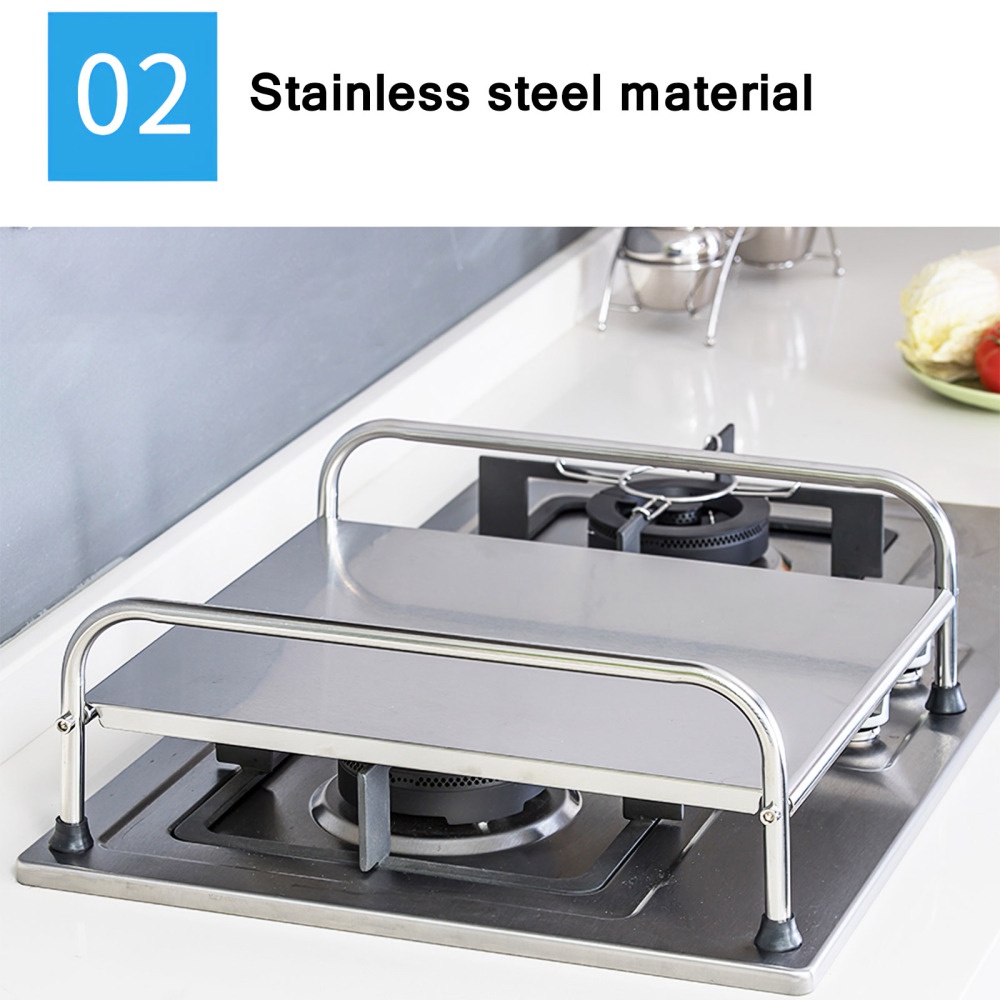 Stainless Steel Induction Cooker Stand Bracket Gas Stove Rack Cover ...