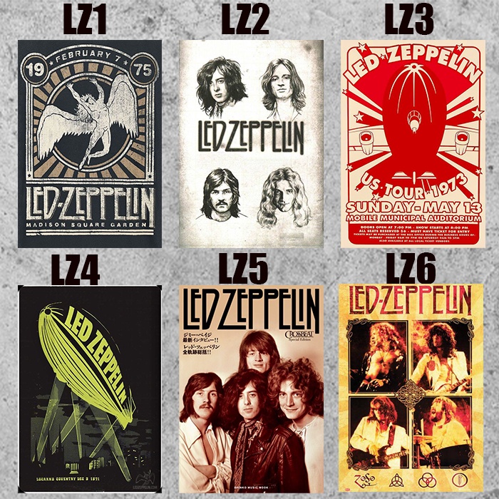 ZEPPELIN LED ROOM WALL/POSTER POSTER | Shopee Philippines