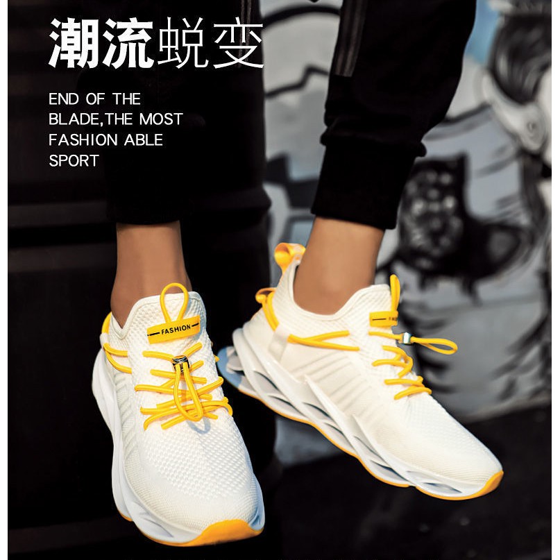 2021 super cool men's shoes blade running shoes breathable fashion sneakers  on big sales