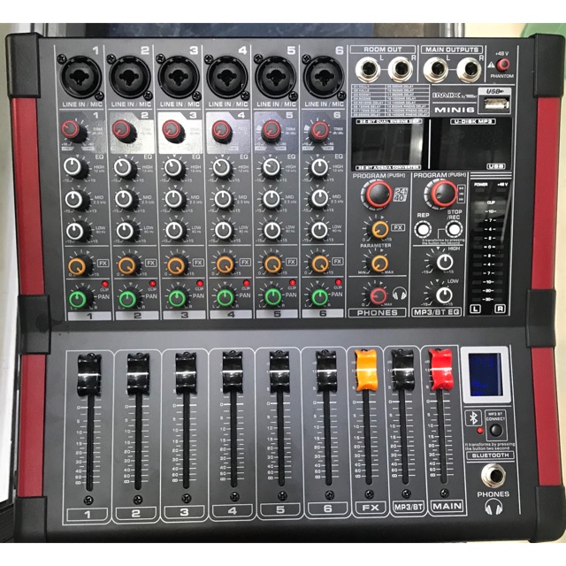 IMIX STEREO MIXER BY TRIDENT MINI 6 CHANNEL | Shopee Philippines