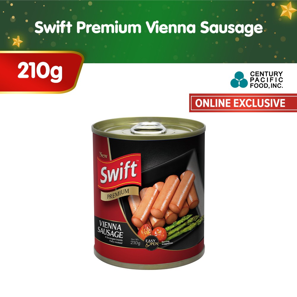 Swift Premium Vienna Sausage 210g Shopee Philippines