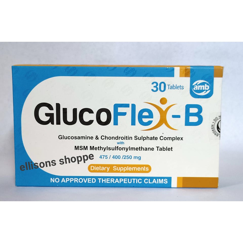 GlucoflexB Glucosamine & Chondroitin Sulphate Complex with MSM 30