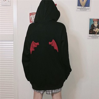 Kawaii Anime Girl In Black Hoodie Canvas Print for Sale by